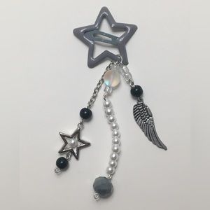 Handcrafted star hairclips